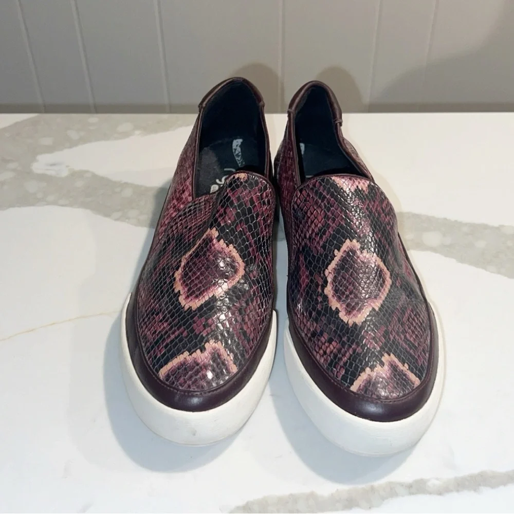 RYKA Snake Print Leather Sneaker